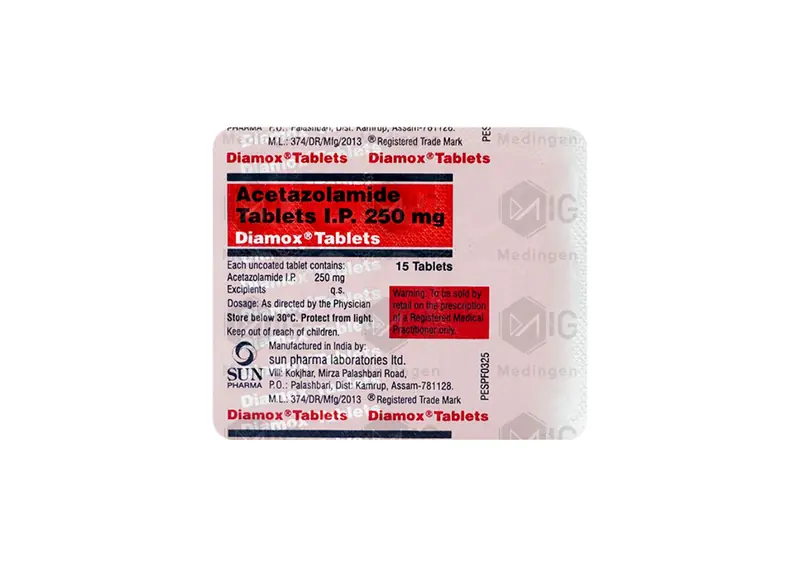 DIAMOX 250MG DIAMOX 250MG
